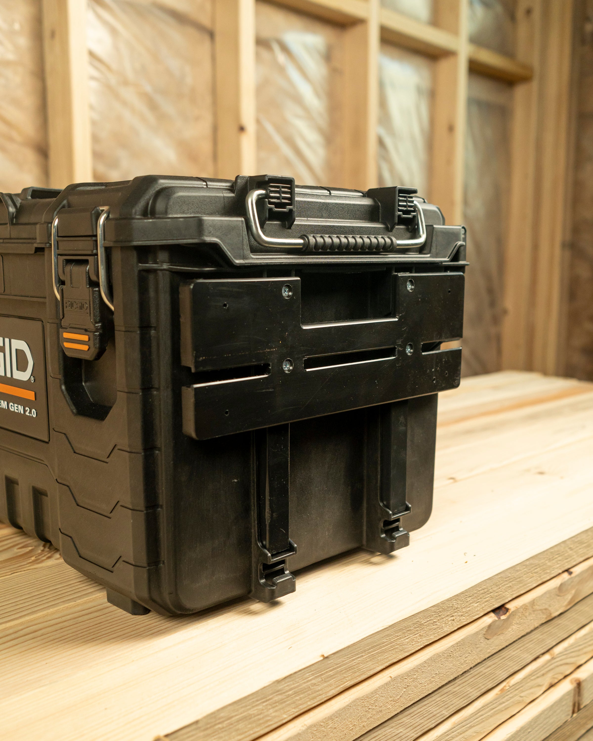 Ridgid Pro Gear Side Accessory Mount | Stack Smarter